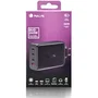 CARGADOR PARED GaN 3xUSB-C + USB-A 240W NEGRO NGS